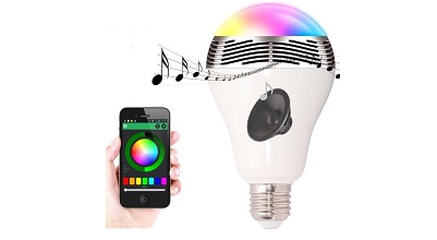 Ampoule led haut parleurd Ampoule led haut parleur