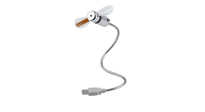 Ventilateur USB avec message LED Ventilateur USB avec message LED