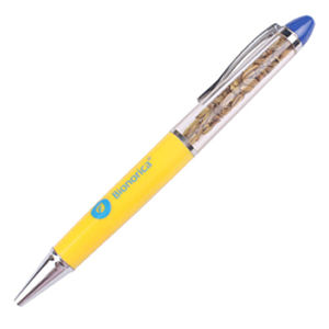 Stylo publicitaire transparent pour objets 3D