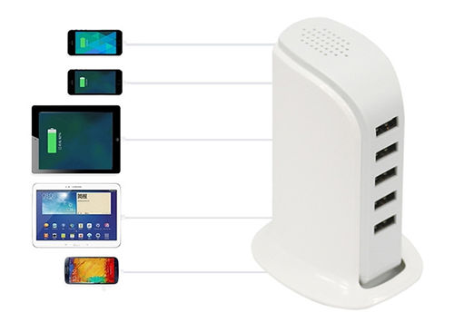Chargeur smartphone verticale pour 5 smartphone