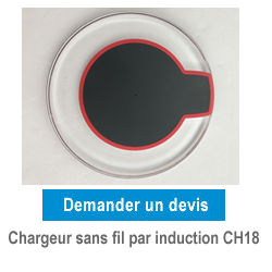 Chargeur sans fil pour smartphone  par induction