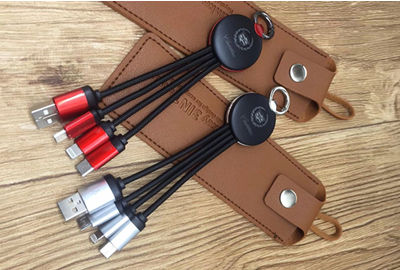 connecteur smartphonemilti cable  avec tui