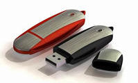 cl USB personnalise ovale