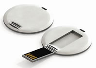 carte clé USB mini ronde