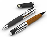cl usb stylo cuir