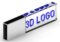 cl usb cristal 3D